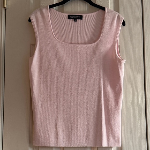 Jones New York Collection Platinum Sleeveless Top – Size L - Picture 1 of 7